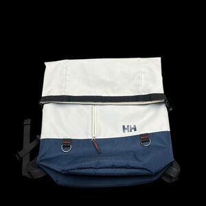 Helly Hansen Stockholm Backpack Nylon Canvas White Blue Top Knot